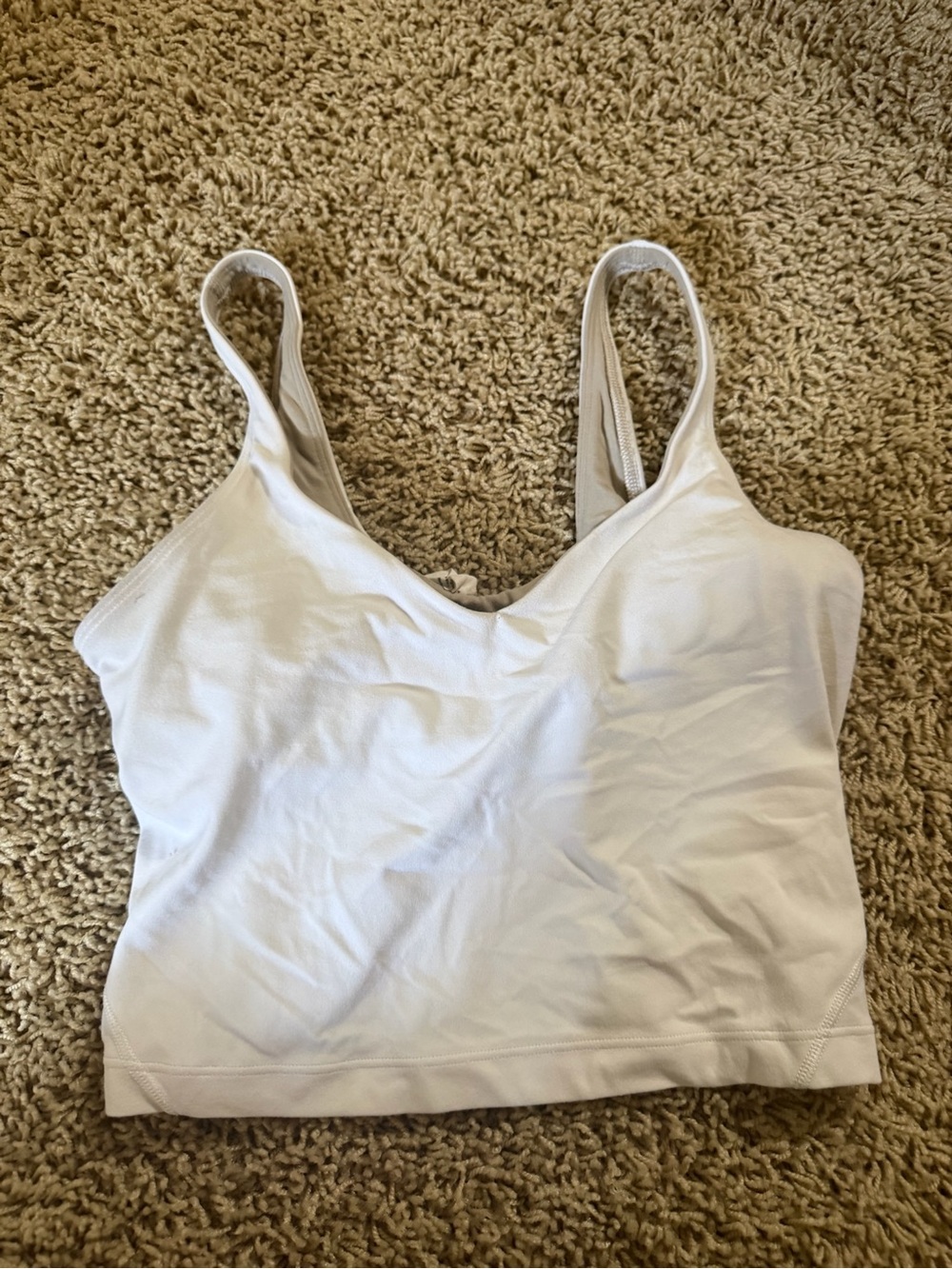 lululemon white align tank